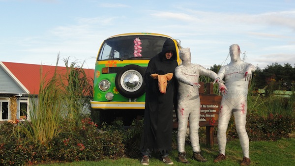 Das Basicteam im Einsatz - bedruckte Morphsuits