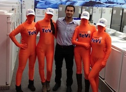 Morphsuits für den Elektrofachhandel Expert Tevi