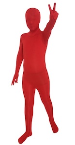 roter Kindermorphsuit